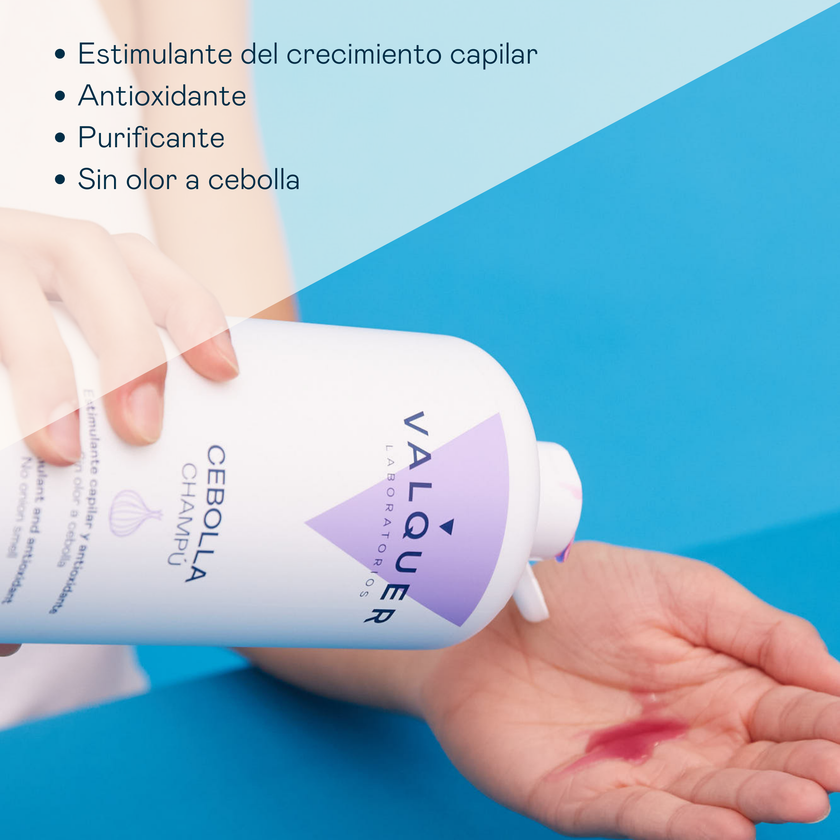 Shampoo de Cebolla para todo tipo de cabello