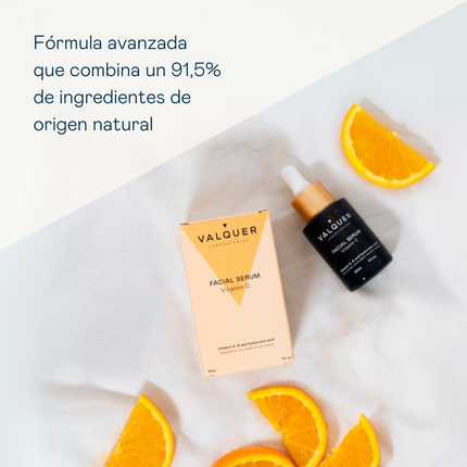 Sérum Facial de Vitamina C & Ácido Hialurónico - 30ml