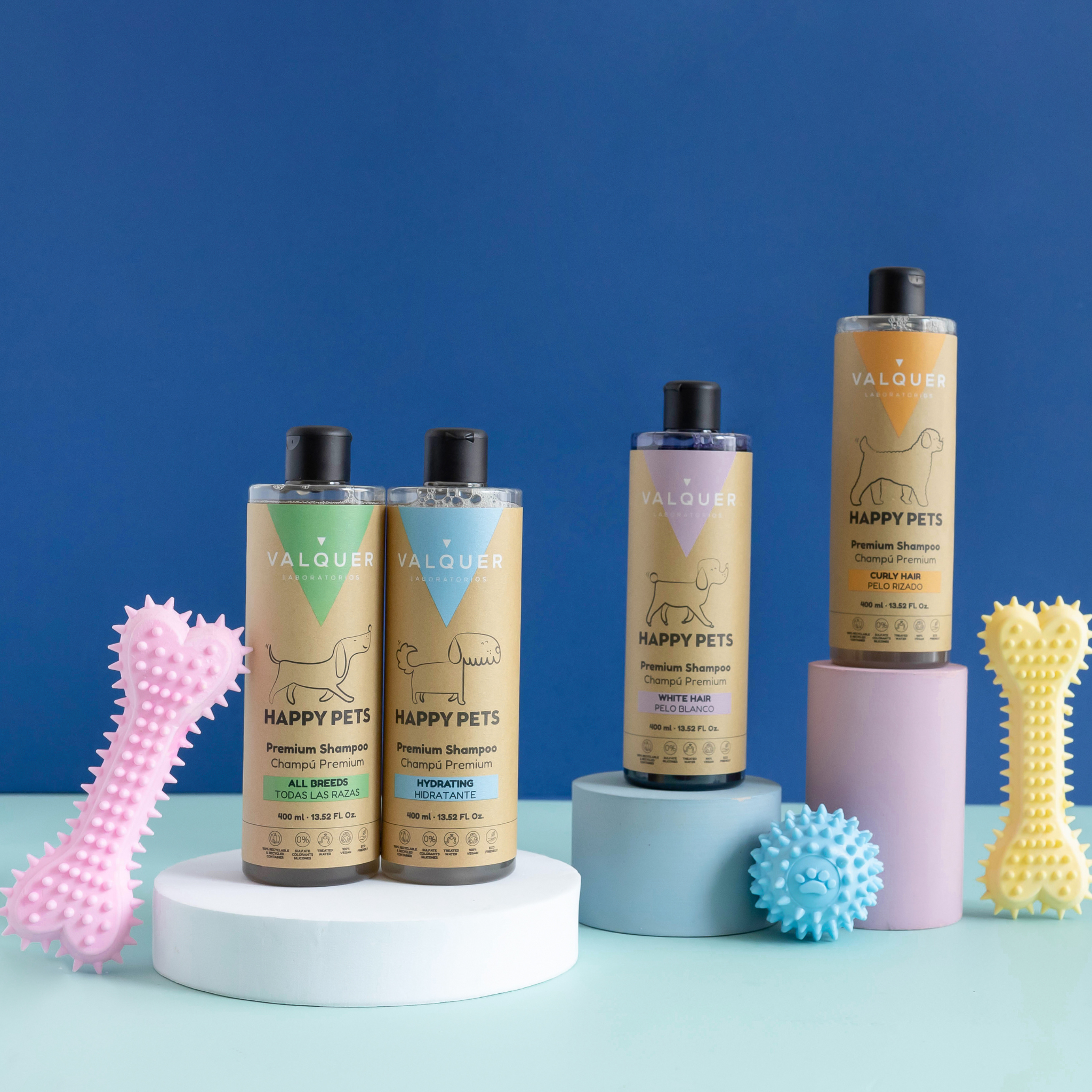 Shampoo Premium para Mascotas de Todas las Razas - 400 ml