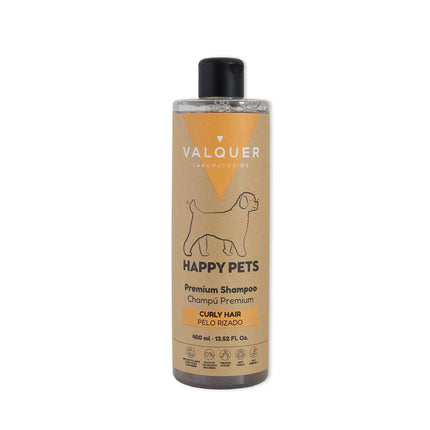 Shampoo Premium para Mascotas de Pelo Rizado - 400 ml