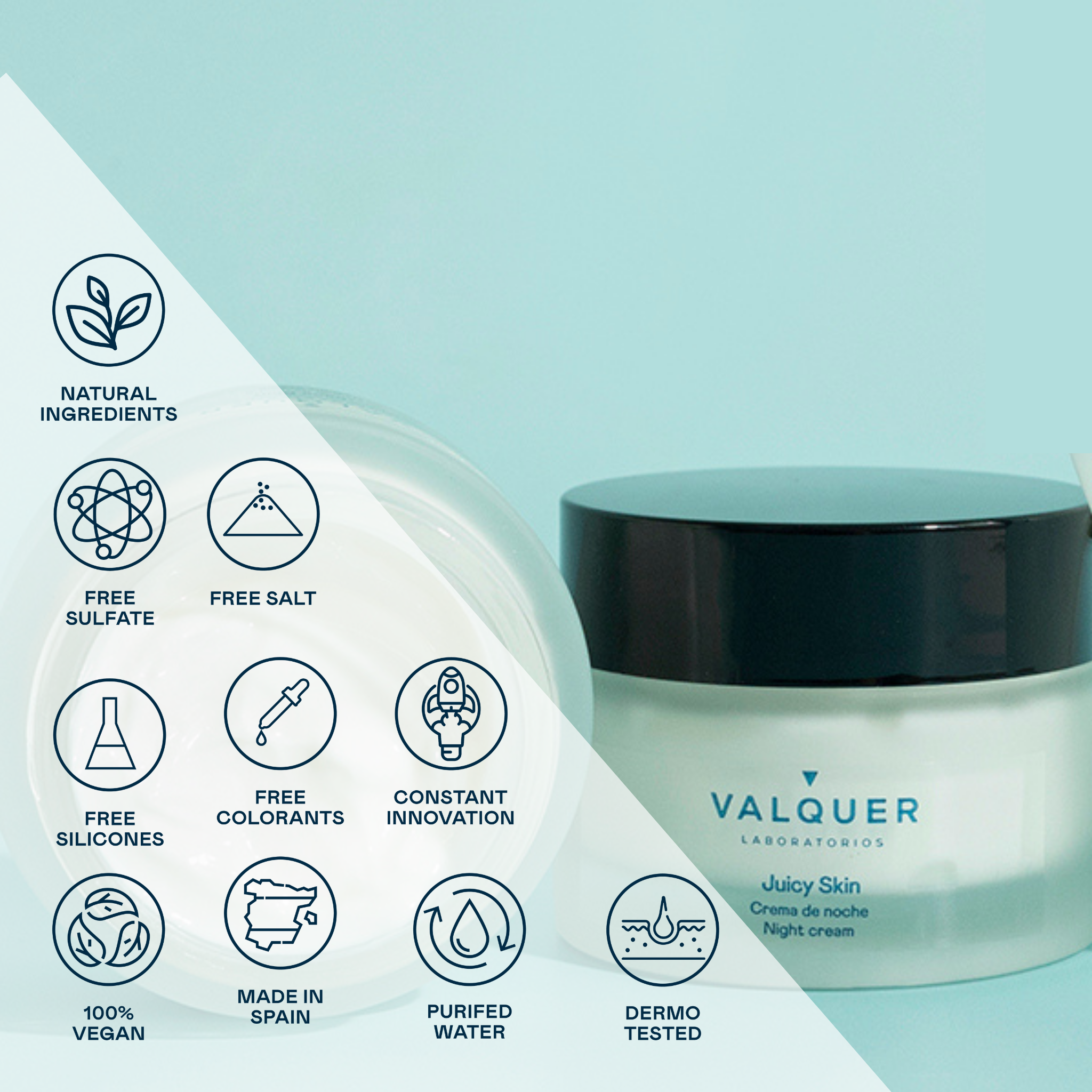 Crema facial hidratante de día - 50 ml