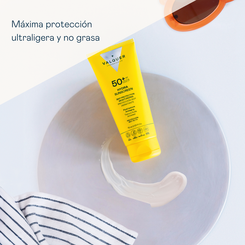 Crema Facial Hydra Sunscreen SPF 50+ Protección 360º Hidratante y Antiedad - 75 ml
