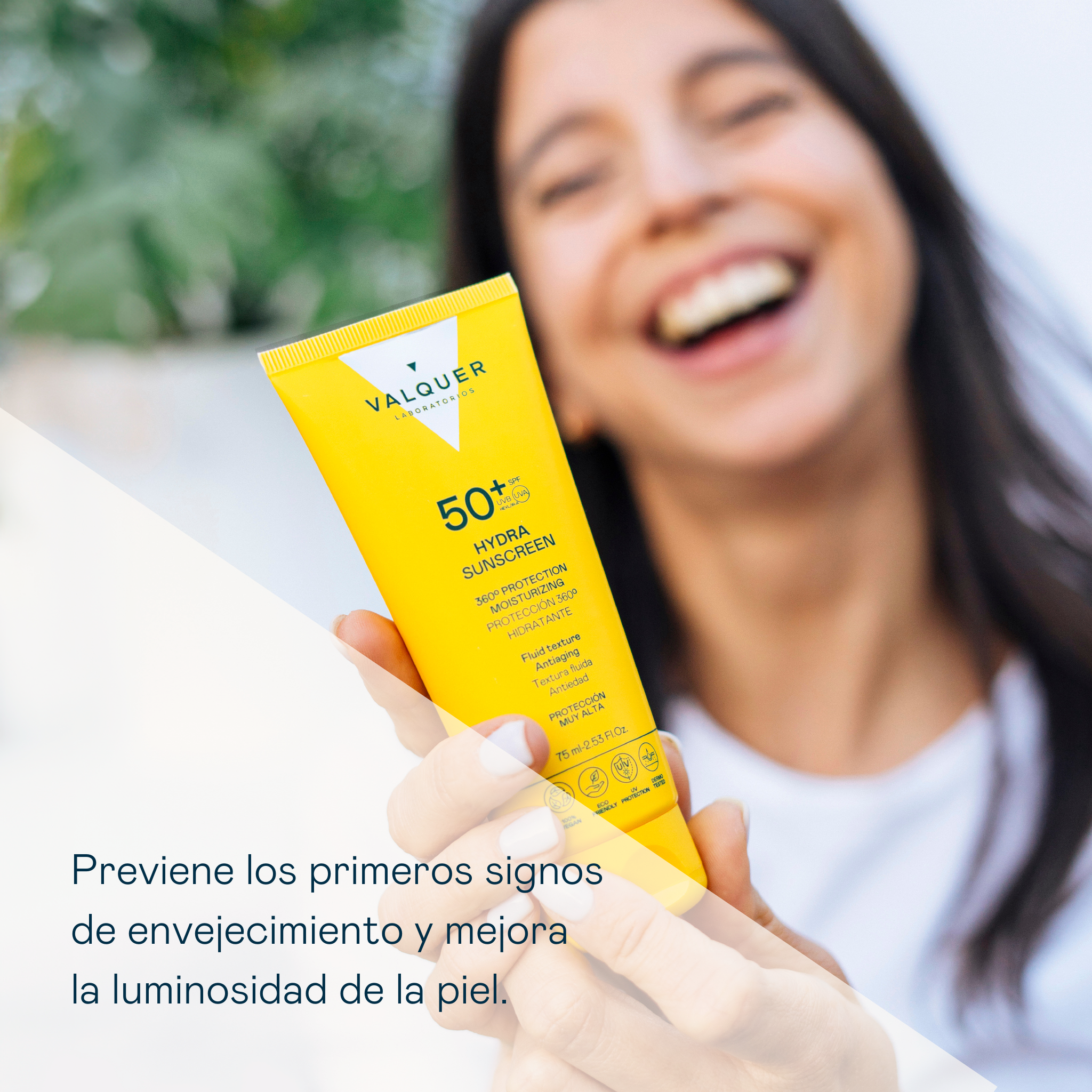 Crema Facial Hydra Sunscreen SPF 50+ Protección 360º Hidratante y Antiedad - 75 ml