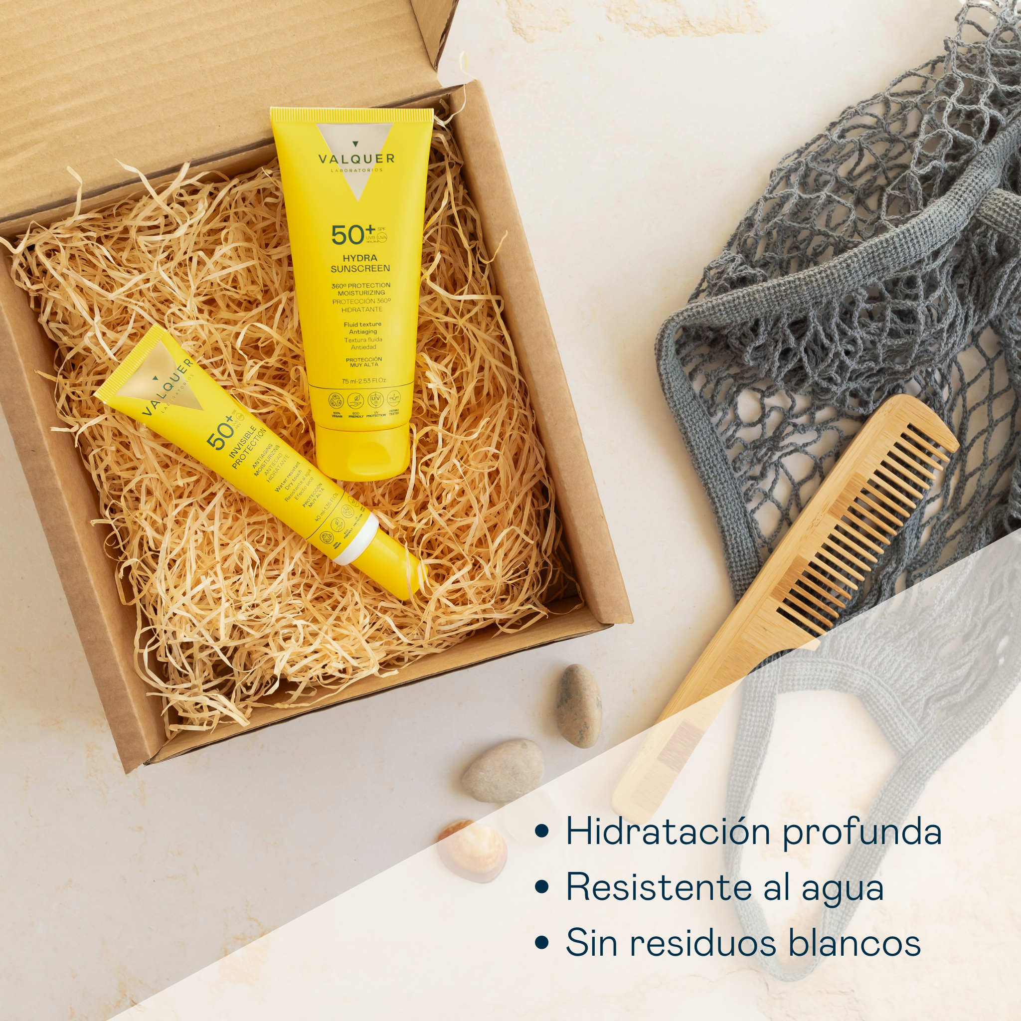 Crema Facial Hydra Sunscreen SPF 50+ Protección 360º Hidratante y Antiedad - 75 ml