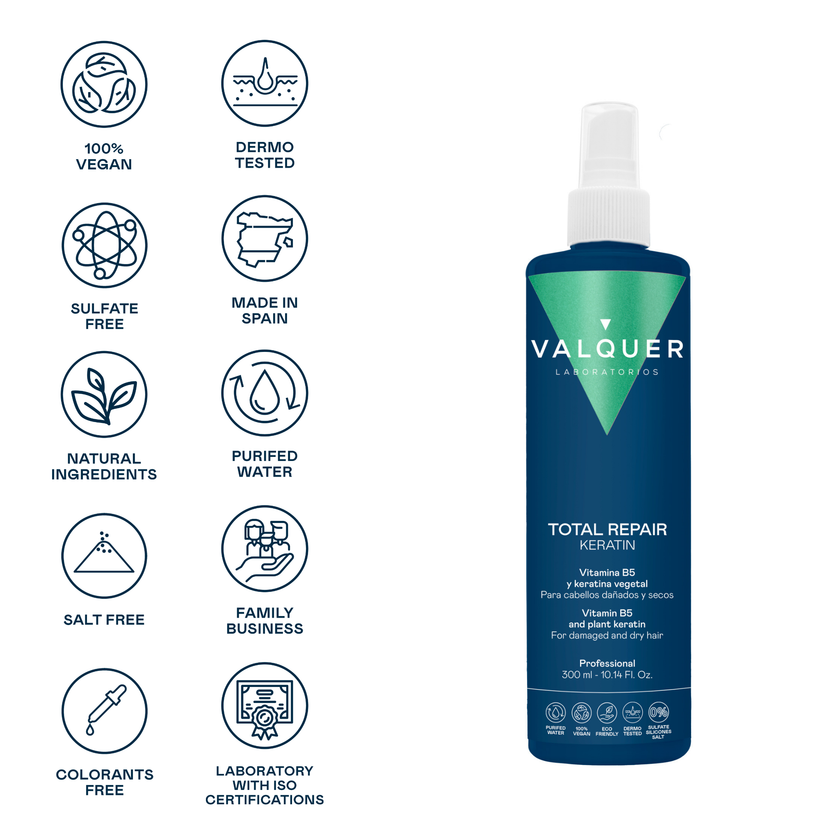 Keratina Pura para el Cabello: Reparación Total y Brillo