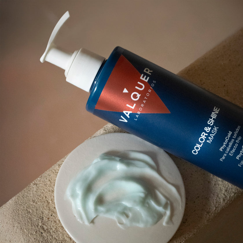 Mascarilla capilar glacial potenciador color y brillo para cabellos teñidos