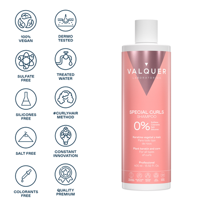 Shampoo Método Curly - Especial pelo rizado