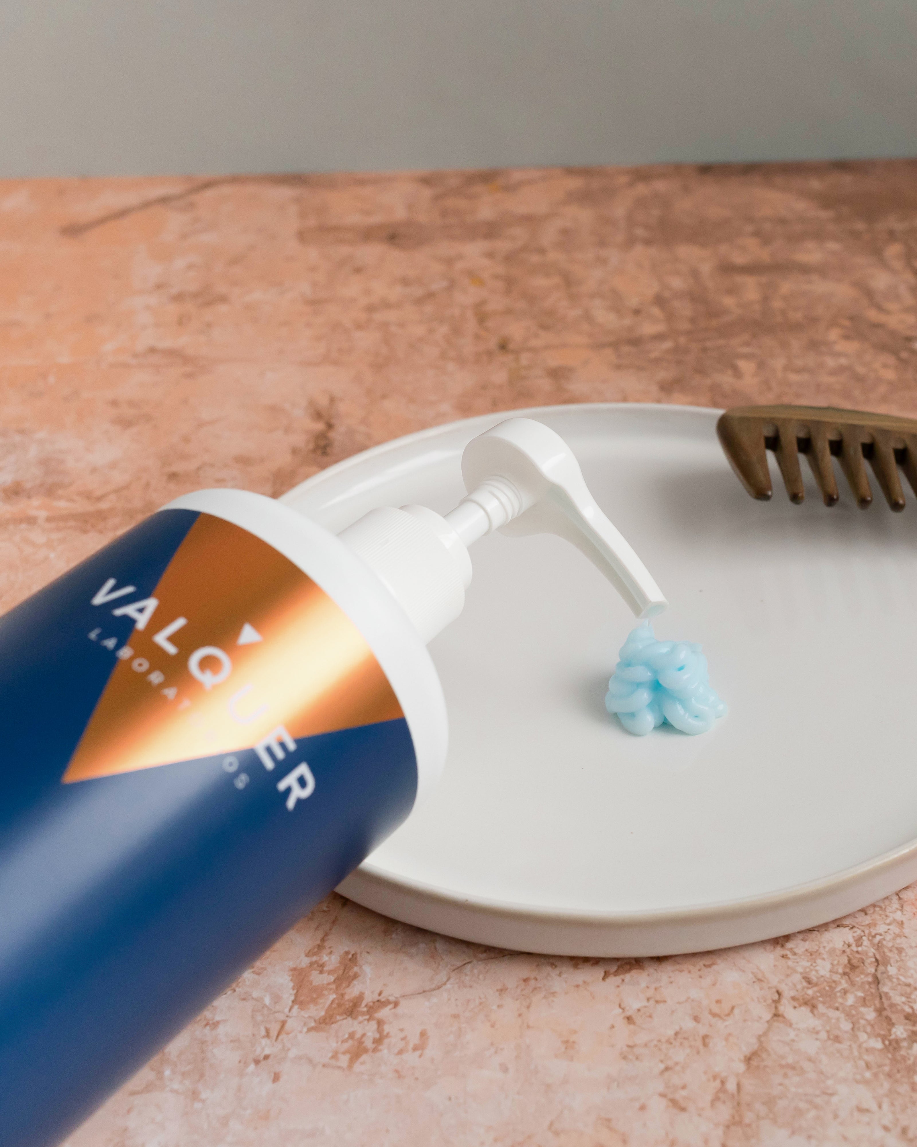 Mascarilla capilar glacial para cabellos lisos