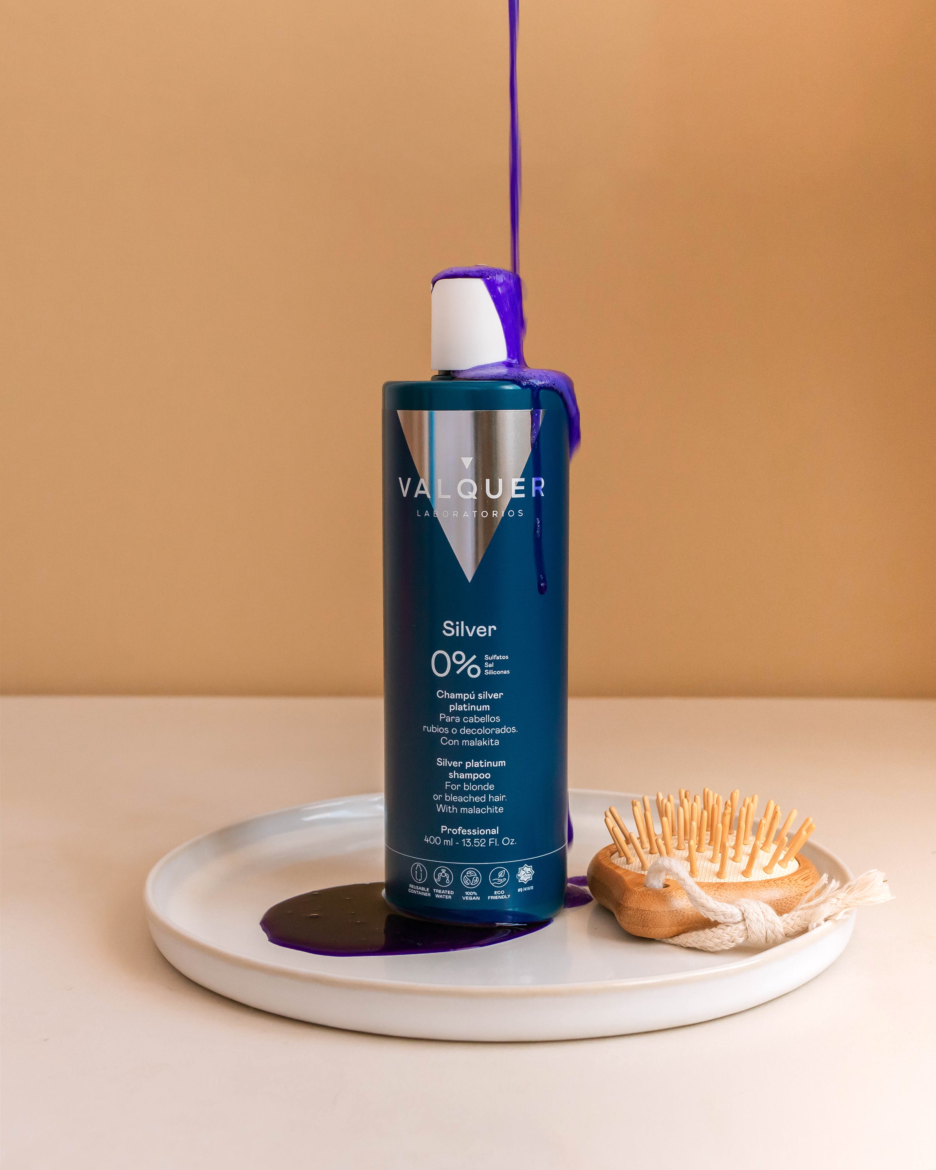 Shampoo Matizador 0% sin sulfatos - Silver Platinum