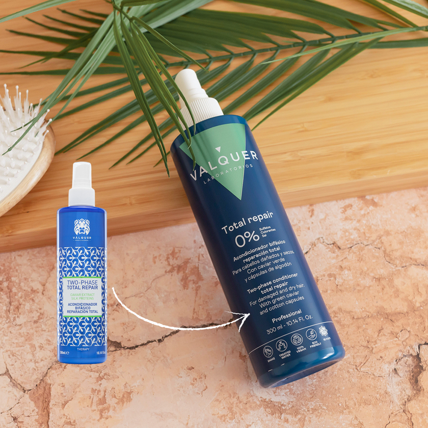 cambio antes y después acondicionador antes y despues