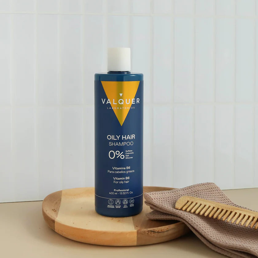 Shampoo para Cabello Graso - 0% Sin Sulfatos