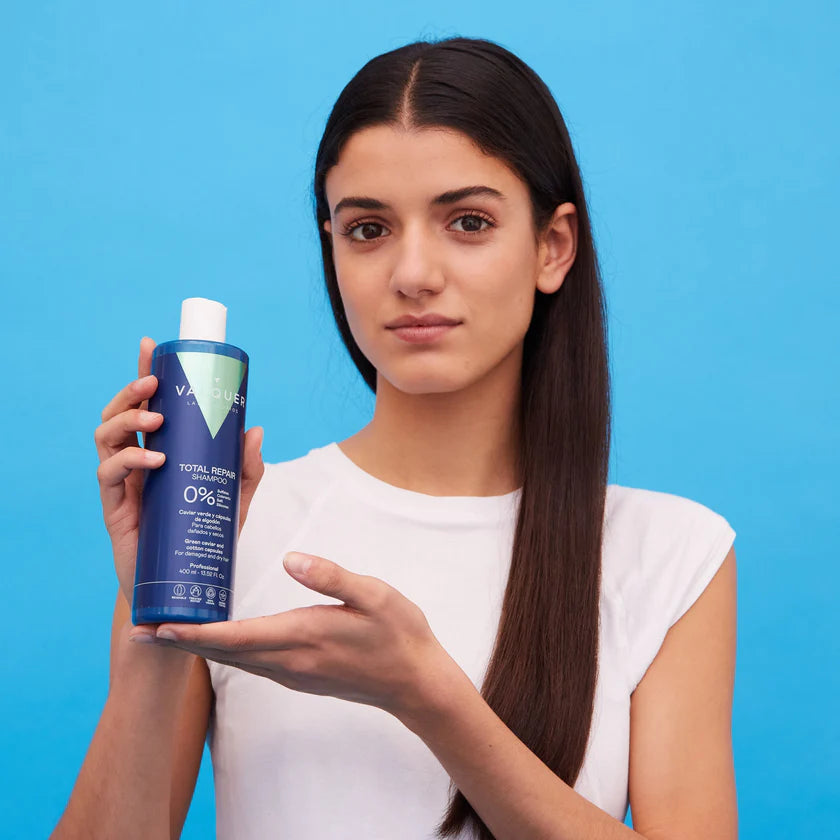 Shampoo Reparador para cabello dañado - 0% Sin Sulfatos