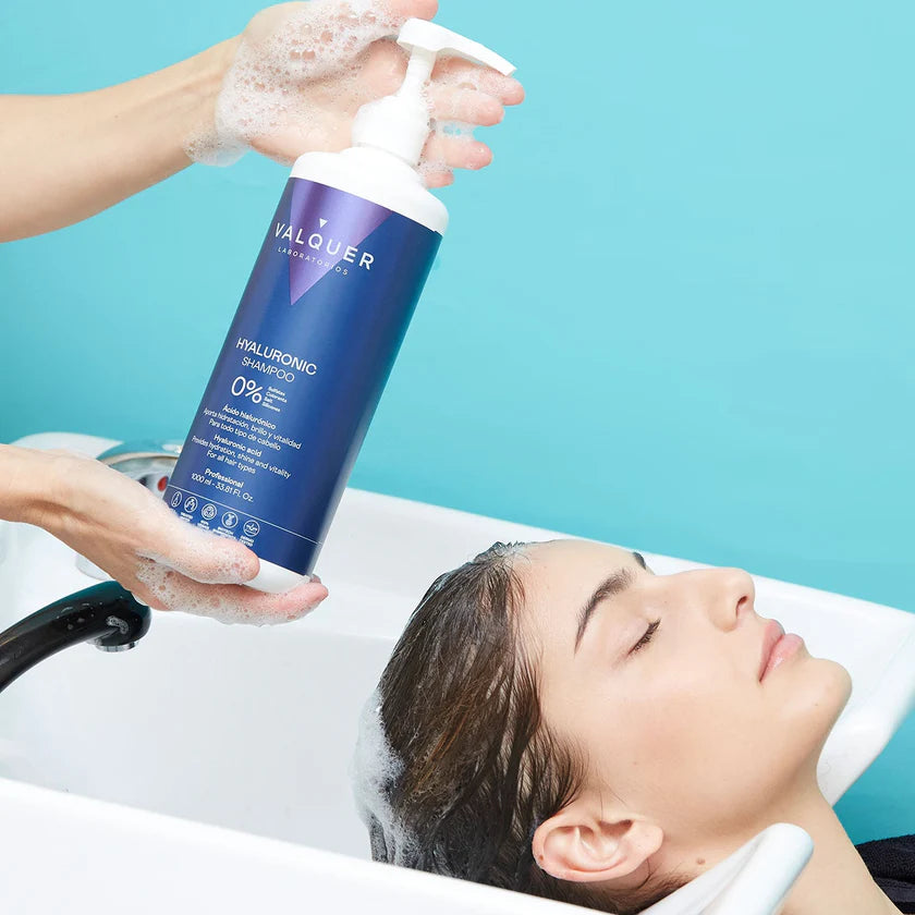 Shampoo con Ácido Hialurónico - 0% Sin Sulfatos