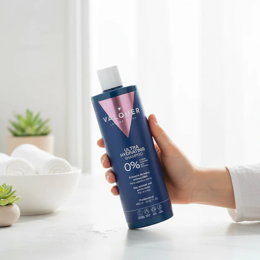 Shampoo Hidratante para Cabello Seco - 0% Sin Sulfatos