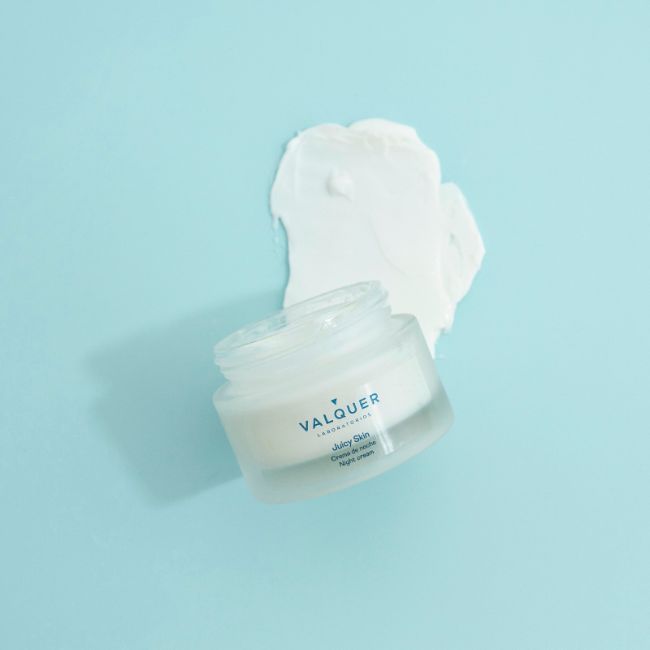 textura de crema de noche