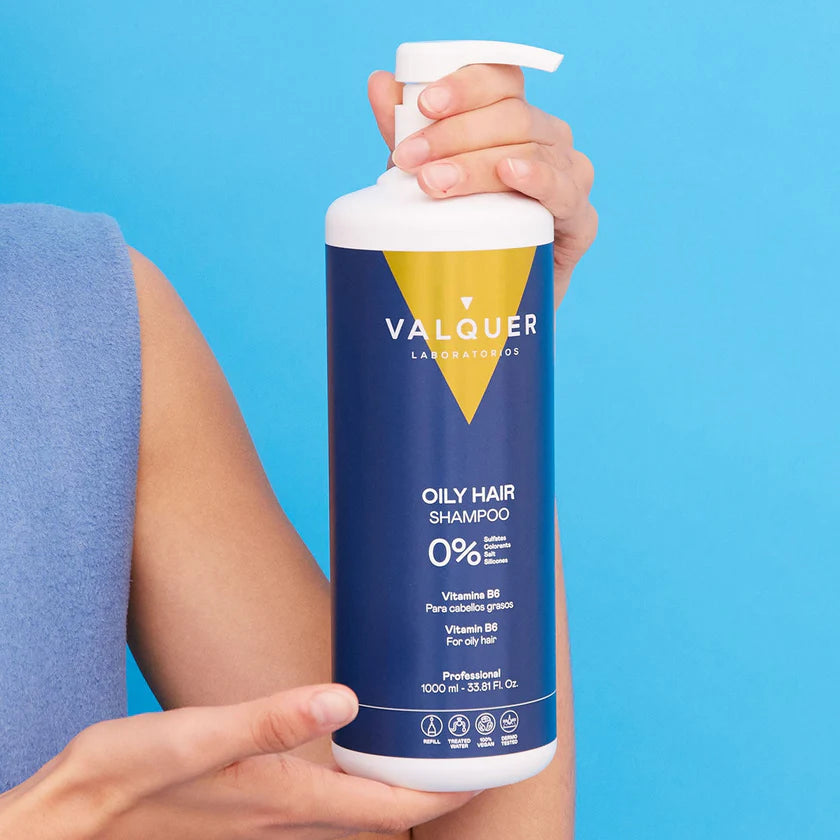 Shampoo para Cabello Graso - 0% Sin Sulfatos