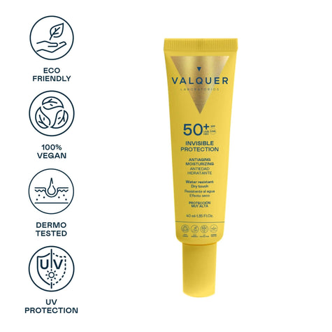 Serum Facial Invisible Protection SPF 50+ Antiedad e Hidratante - 40 ml