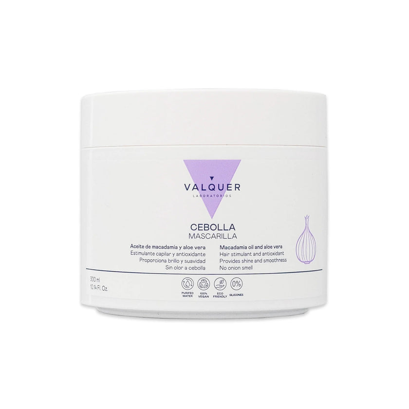 mascarilla de cebolla para el cabello