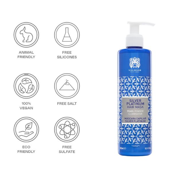 mascarilla silver vegano y sin sulfatos