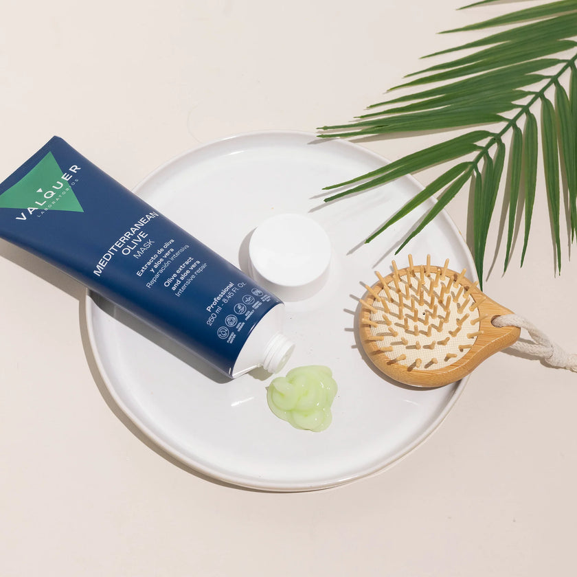 textura mascarilla olivo