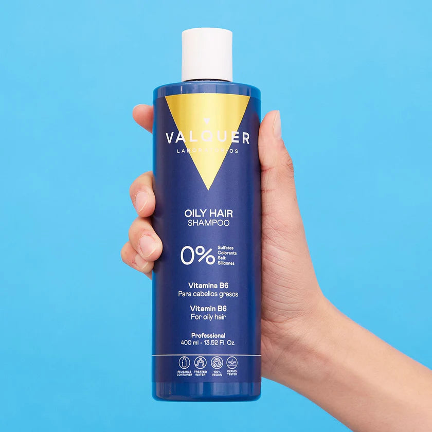 Shampoo para Cabello Graso - 0% Sin Sulfatos
