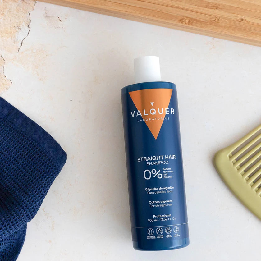 Shampoo para pelo liso - 0% Sin sulfatos ni sal