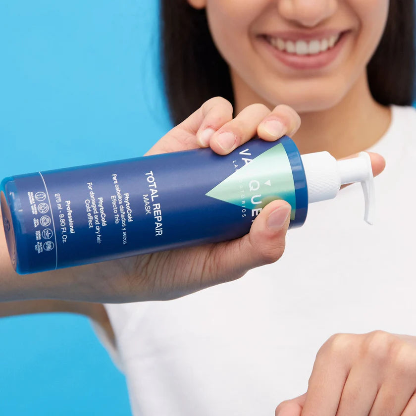 Mascarilla cabello Dañado - Reparadora efecto frío