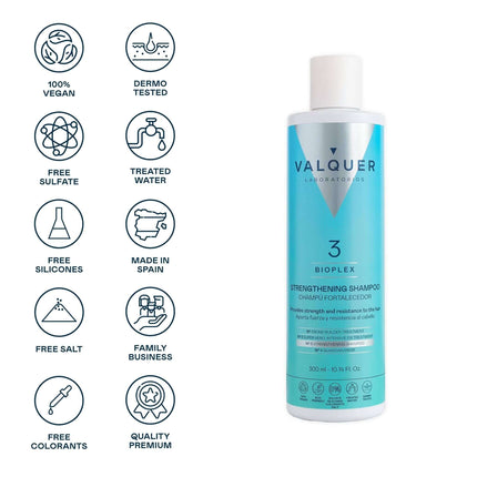Bioplex Nº 3 - Shampoo Fortalecedor - 300 ml