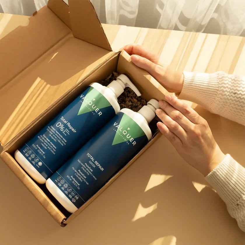 Pack Total Repair para Cabellos Dañados - Shampoo y Mascarilla - 1975 ml