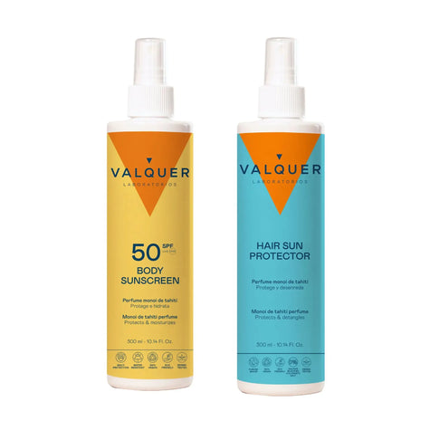 Pack Protector Solar Corporal SPF 50 y Protector Solar Capilar - 600 ml