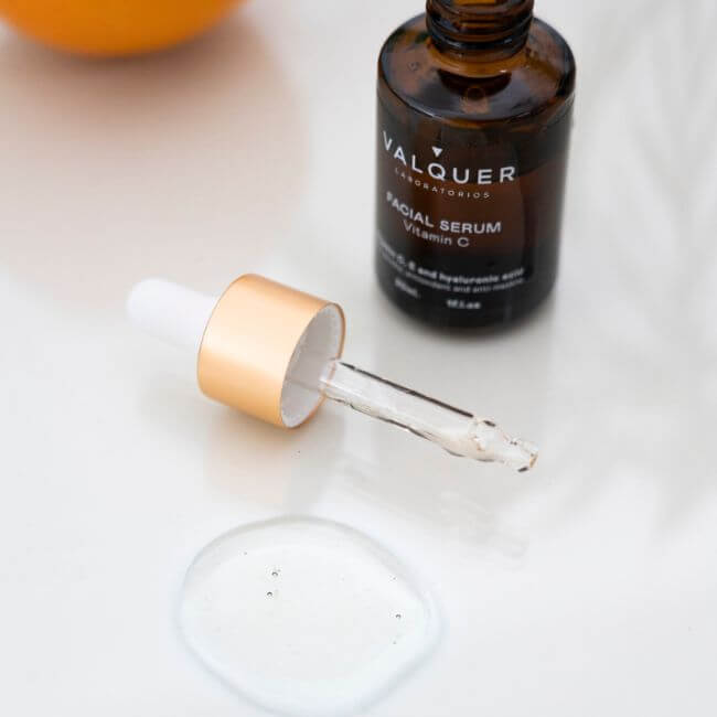 textura liquida del serum vitamina c