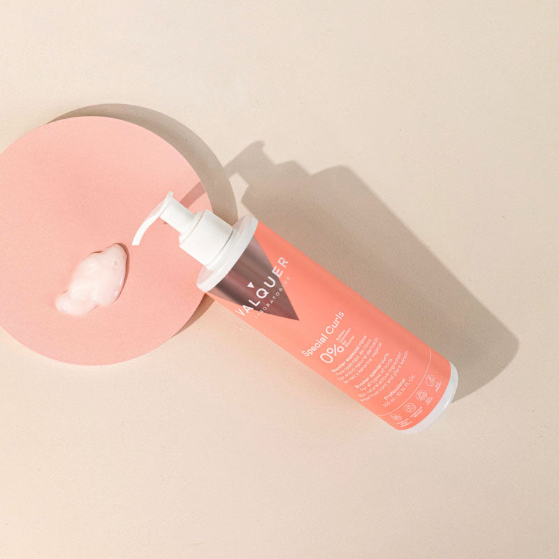 textura de booster para rizos