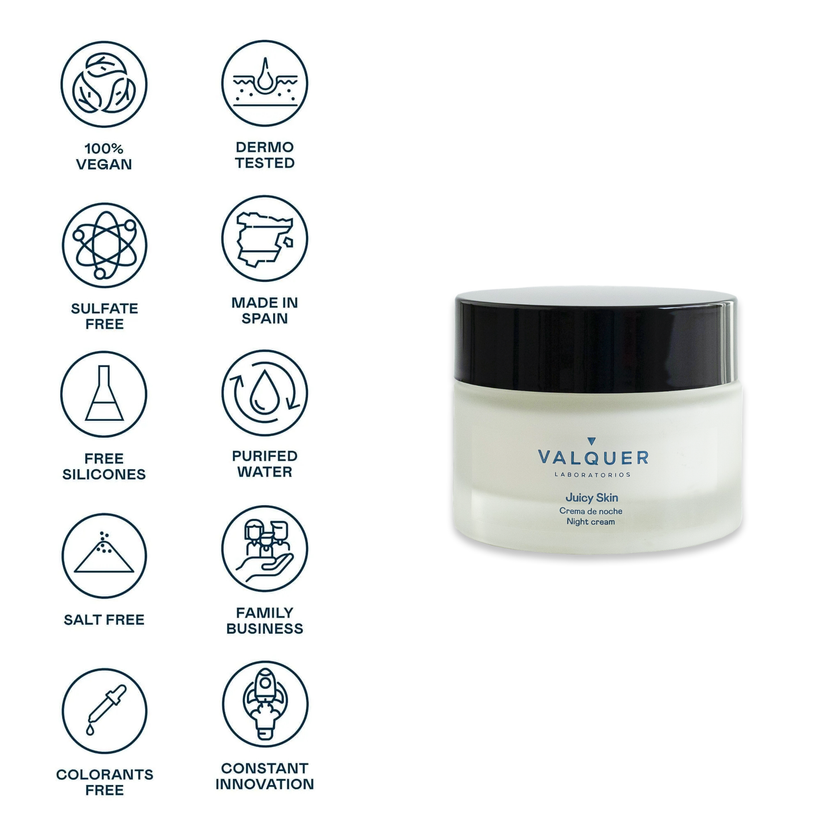 Crema facial hidratante de noche - 50 ml